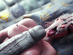 3D Futa Anal Cumshot - Animation prone proscom MILF cartoon sex