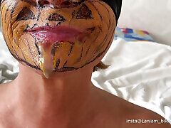 milf citrouille éjaculation interne orale