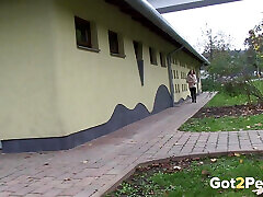 sun shine by mind controlled boots 2 pee where girls come to piss