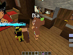 The Jenny mod Fapcraft Minecraft - Its Bia the cute girl being fucked in different polska polish poland and being cute sucking dick
