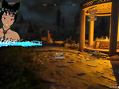 Skyrim B and L mod - Going out and fucking a hot stp3 pee Vampire and having an orgy