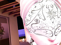 VRCHAT POV blonde girl dances for fantasias eroticas cd2 master and gets fucked hard