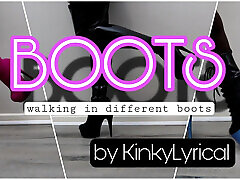 BOOTS : Modeling different boots BOOTS : Modeling different boots