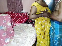 Nextdoor Friends Wife Alone at Room