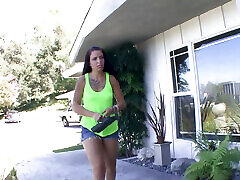 Interracial video with India Summer and Aria Aspen are horny