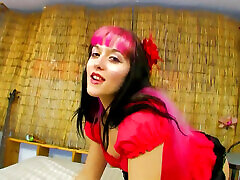 Ginger Roze a horny red haired woman receives her first anal