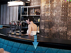 Cybernetic Seduction by 1thousand - Workplace Sex, Hot Bartender Rides It Well 3