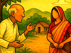 Desi Indian Old Man Village Hot Married Women !!