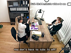 LOAN4K. Shy big titty girl was punished for her sex shop plan