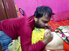 mein mann und ich heiße romanze große brüste zeigen mit kussszenen schönes bengalisches paar sexvideo