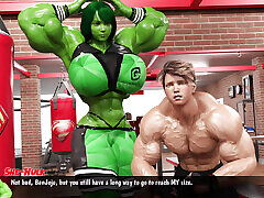 Extreme Muscle Domme Goddess
