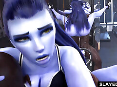Widowmaker x girls and boys masage Episode 1