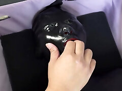 Asian alexsia taxes amateur has deep throat