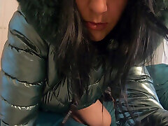 Beautiful Latina Step-mom Masturbating After Ironing