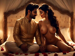 DESI COUPLES EXTREME ROMANCE TEMPTED HIM TO CUM INSIDE HER PUSSY