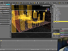 Building the Leticia Scene: Blender Timeline