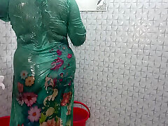 Desi girl bathroom shower hot