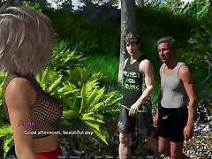 Tacos. Cuckold Hubby Watches His Wife Masturbating for the Taxi Driver and Walking Naked in the Park - Episode 55