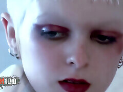 Lili: Photo Series in the Bathroom with the Beautiful Little French Punkette Lili