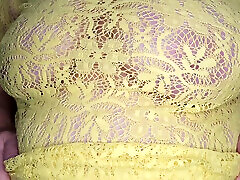 Big Tits and Hairy Bush - Mature Amateur gf huge ass Milf Slut StepMom StepAunt Bedroom Homemade Real Housewife