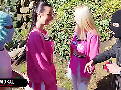 Massive Ass suck job swallow Sluts Lady Gang & Vera Jarw & Monster Cock Jock Haze Their Teacher in Wild Threesome