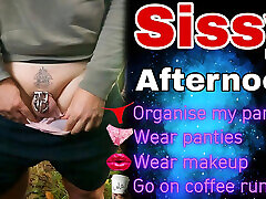 sissy afternoon femdom sklave öffentliche demütigung