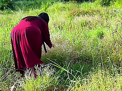 jolie fille musulmane indienne potelée en plein air baise hardcore profiter avec un public local-sexe ferme à la maison