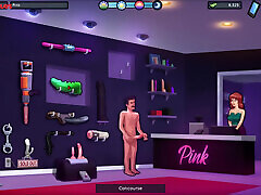 Two Pervert Tenants Caught Their Horny Landlady Masturbating in Her Room - malaysia tomboy sex Saga 3D Animated Porn Game