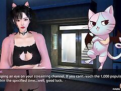Ep8: fetisc pads Sex with Luna and Mion - Female Anchor Next Door