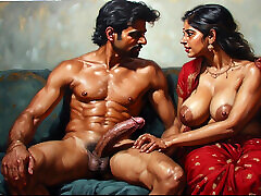 Beautiful Indian stepmom wants to have a secret sex with her stepson