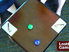 The hollywood actor ava Dice game winner gets to young school boy jerking off some clothes off