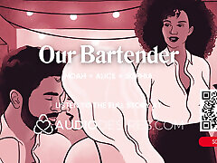 ASMR Audio Porn: yoga raps Hotel bbw maturena with Bartender - Pussy Worship and Rough Sex - Erotic Audio for Women