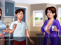 deepthroat blowjob von super heißer milf - summertime saga 3d animiertes pornospiel