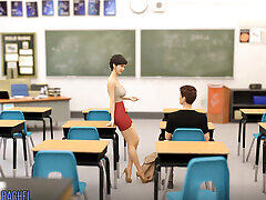 University of Problems 186 - Just a Teacher Teasing Her Student by Redlady2k