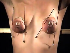 Lesbian BDSM Chained and dirty grandpa movie Tortured MILF Slave