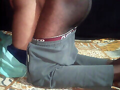Desi romantic couple sex with Telugu audio