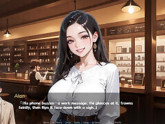 anime babe si masturba pensando a un grosso cazzo-ntr & 039;ed dal mio amico gameplay 2 un gioco porno ai