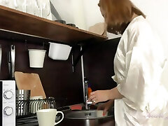 Marta Slik lasbian 3 Morning Coffee Masturbation
