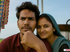 Indian Bangali Bhabhi New Couple Merried Injoy outdoor Highway Dhaba Romance By -Snapchat143