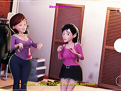 Helen And Violet Disney Make A Porn Movie In Threesome Cartoon