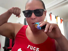 Lp-289 Smoking While Playing with My Boobs