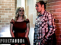 PURE TABOO Deceptive Creep Poses As Soldier To Lure Lonely Codi Vore Into A Cab & Follow Her Home