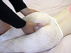 cazzo di fuoco con la mia ragazza prima di andare al ristorante. creampie