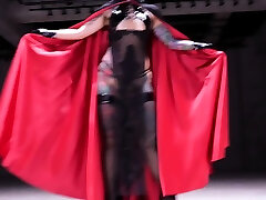 Mistress Youko - Satin Caped Succubus Joi