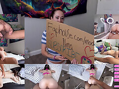 Teen GF Filled up Before Bed
