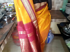 Tamil house wife Kitchen romance