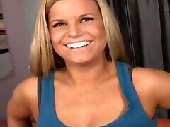 Perky Tit Blonde Cum Swallower Loves Tasty Spunk