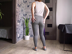 Fit hot hijda fkig vidos dawnlod Teases Visible Panty Lines In Tights