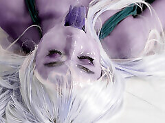 lila elfenmädchen wird geil und beginnt zu stillen - alya stark cosplay fantasy monster dp creampied