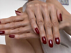 Hand Fetish and Red Fingernails, Summer Dress, JOI, Lady Victoria Valente
